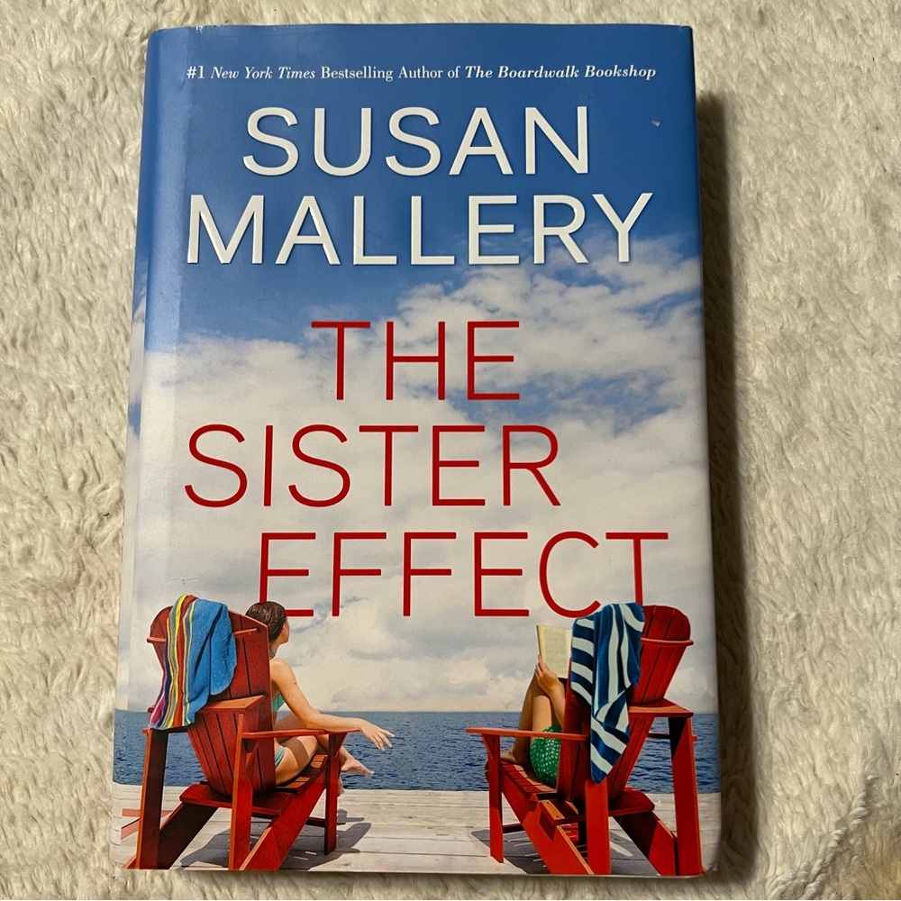 🌴The Sister Effect by Susan Mallery Hardcover Book